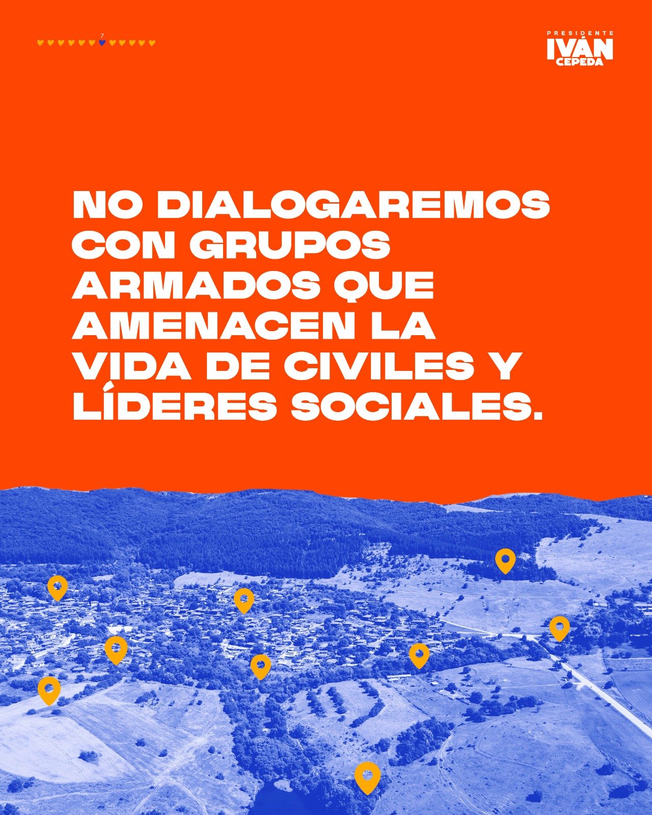 No habrá dialogo con grupos armados que amenacen la vida de civiles