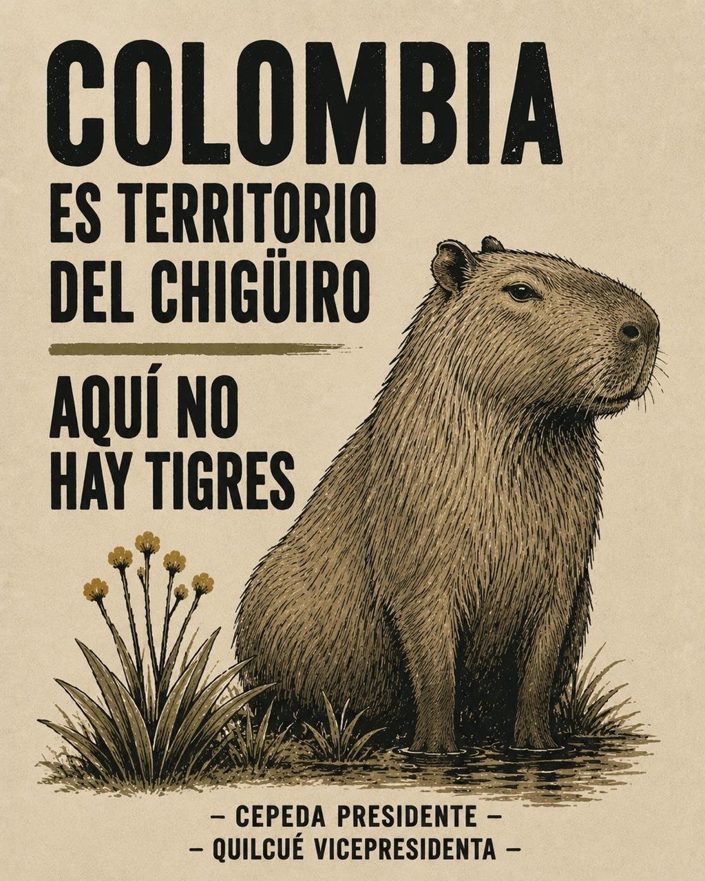 Colombia es territorio de Chigüiros