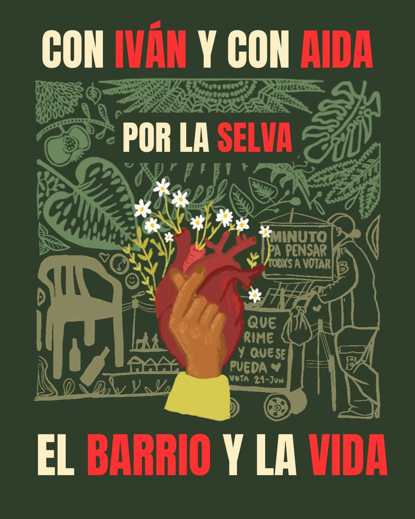 Con Iván y Aida por la selva, el barrio y la vida.